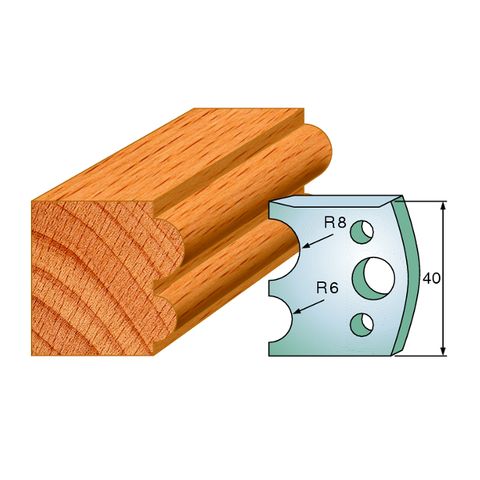 Spindle Blade Pair 40mm 690-051 ***