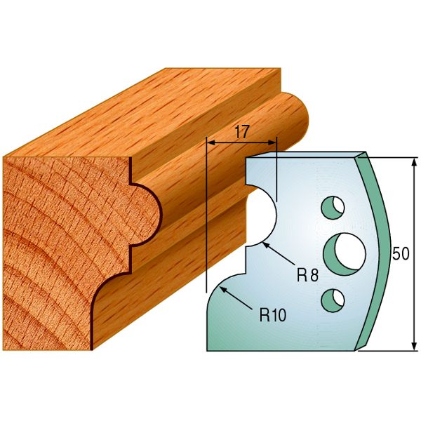 Spindle Blade Pair 50mm 690-551 ***