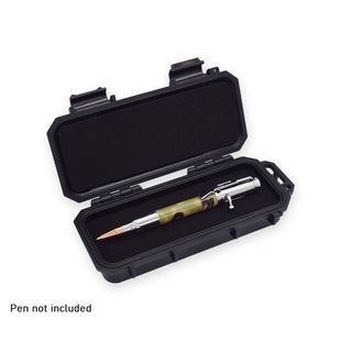 Black Plastic Rifle Bolt Pen Case