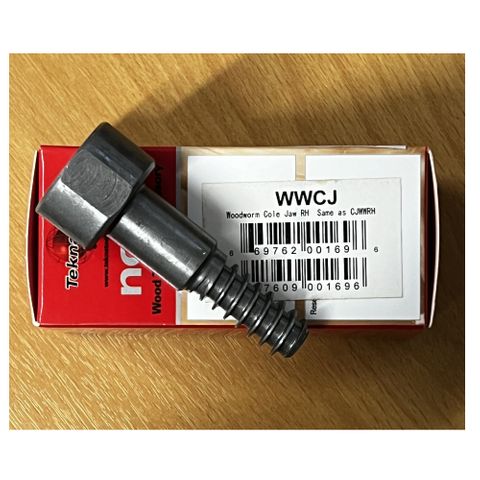 Extended Woodworm Screw for Cole Jaws - RH Thread