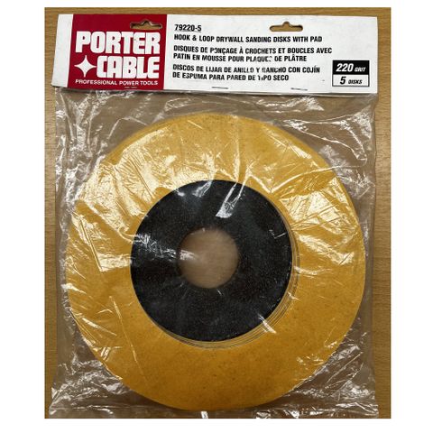 Hook & Loop Paper 220 grit ***