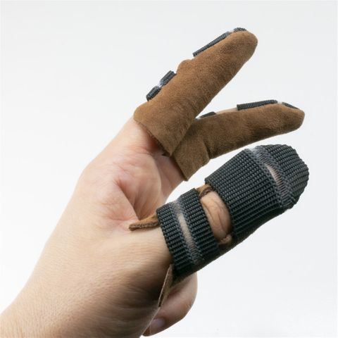 Leather Thumb & Finger Guards - Set of 3 - Small