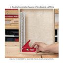 Woodpeckers In-Dexable Combination Square - Standard - Metric - 300mm Blade