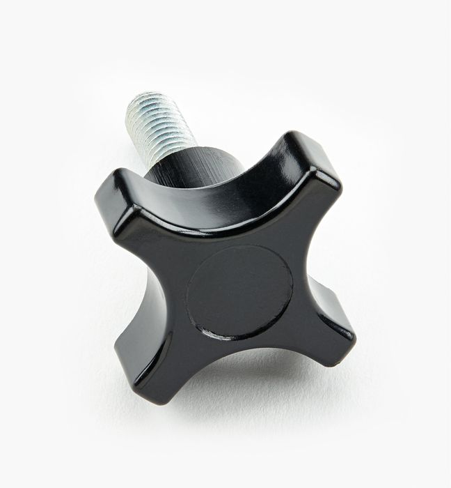 M: 5/16-18tpi 4-Arm Knob (M) 1-1/2in ea ***