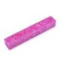 Acrylic Pen Blank 20 x 20 x 130mm. Crush of pink pearl