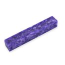 Acrylic Pen Blank 20 x 20 x 130mm. Crush of Purple Pearl