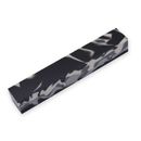 Acrylic Pen Blank - 20 x 20 x 130mm, Urban camo (black, white, grey)