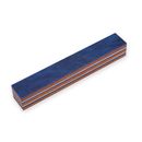 Colourwood 20mm x 20mm x130mm - blue & red