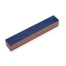 Colourwood 20mm x 20mm x130mm - blue & red