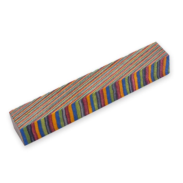 Colourwood 20mm x 20mm x130mm - red, yellow, green, blue & black