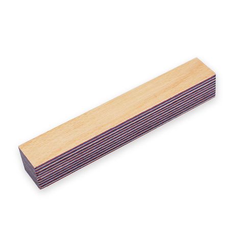 Colourwood 20mm x 20mm x130mm - red, white & blue