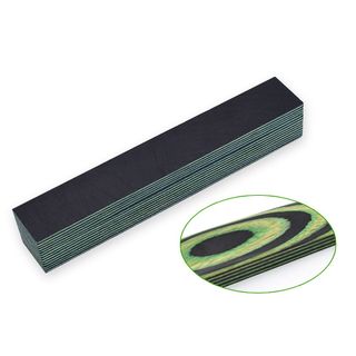 Colourwood 20mm x 20mm x130mm - black & green