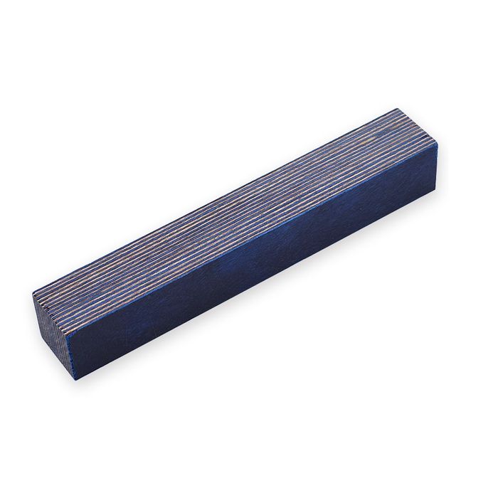 Colourwood 20mm x 20mm x130mm - blue & coffee