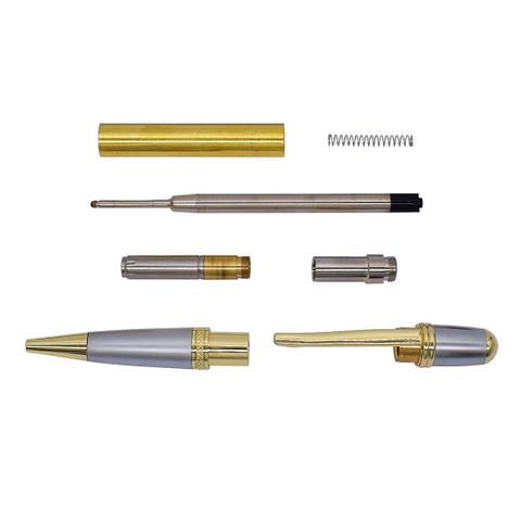 Gold & Satin Chrome Sierra Pen Kit - Pack of 1