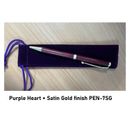 Satin Gold Fancy Slimline Pen Kit - Pack of 1