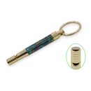 Gold Keychain Whistle