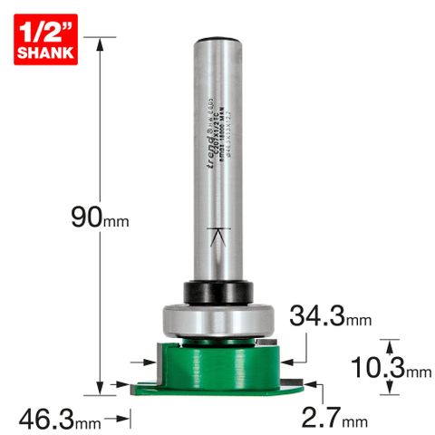 Trend Aquamac 21 Recesser 46.3mm diameter