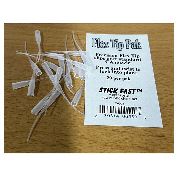 Stickfast CA Glue Flex Tip Pak (20's)