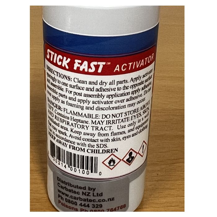 Stickfast CA Accelerator 2oz (60mL) Pump Spray