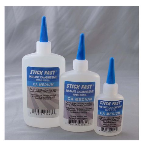 Stickfast CA Glue - Medium viscosity 2.5oz (75mL)