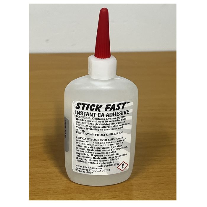 Stickfast CA Glue - Thin viscosity 2.5oz (75mL)