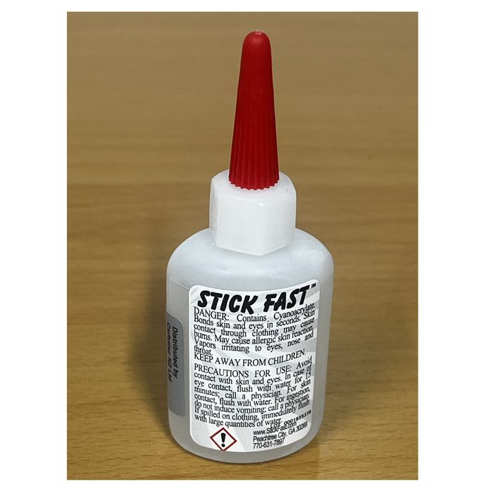 Stickfast CA Glue - Thin viscosity 1oz (30mL)