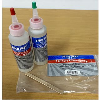 Stickfast Epoxy Kit - 5 minute clear 9oz (270mL)