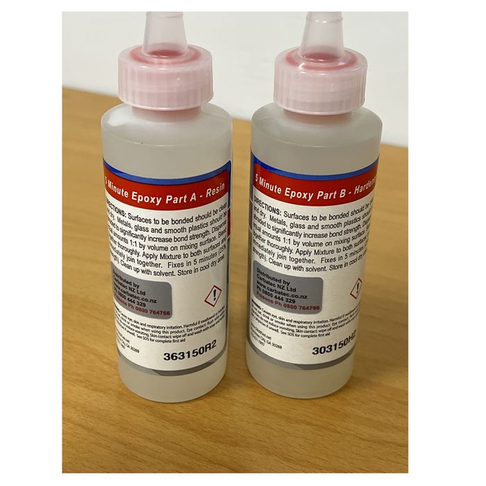 Stickfast Epoxy Kit - 5 minute clear 9oz (270mL)