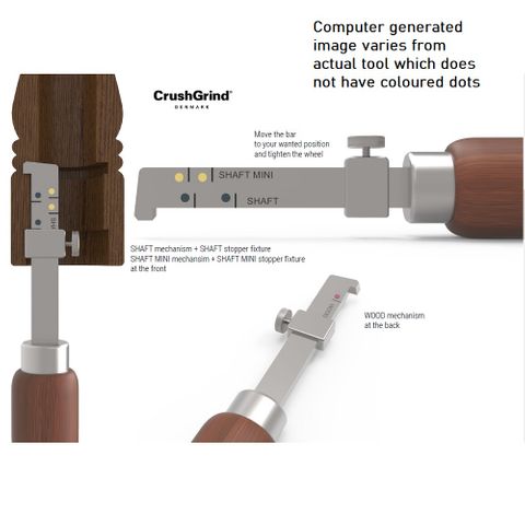 CrushGrind Groove Cutter