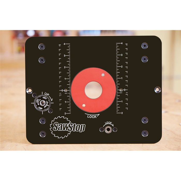 SawStop Router Lift - suit fixed base routers