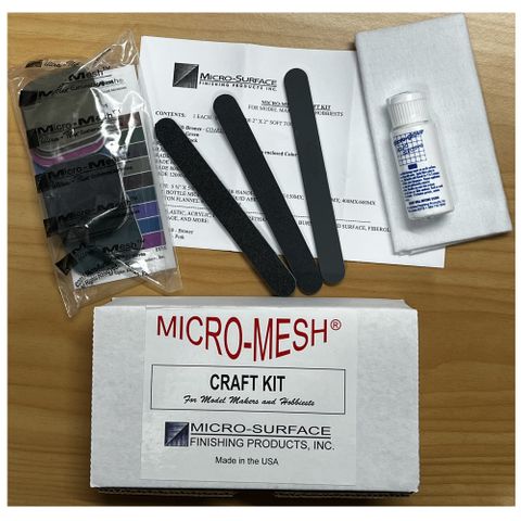 Micro-Mesh® Craft Kit for Model Makers & Hobbyists