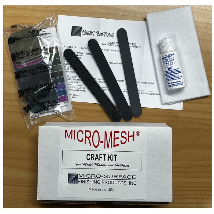 Micro-Mesh® Craft Kit for Model Makers & Hobbyists