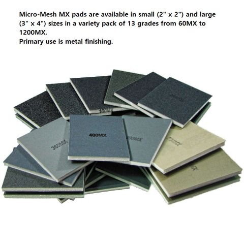 Micro-Mesh® Soft Touch Pad 2" x 2" Variety 13 Pack