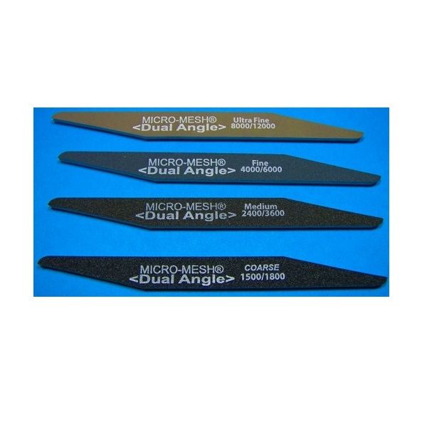 Micro-Mesh® Dual Angle Regular Files 4 pack