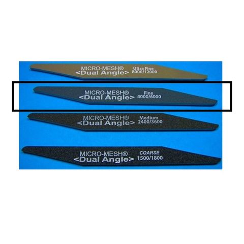 Micro-Mesh® Dual Angle Regular Files - Fine (1) ***