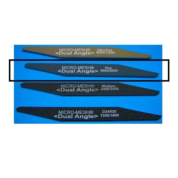 Micro-Mesh® Dual Angle Regular Files - Fine (1) ***