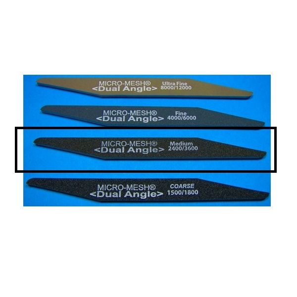 Micro-Mesh® Dual Angle Regular Files - Medium (1) ***