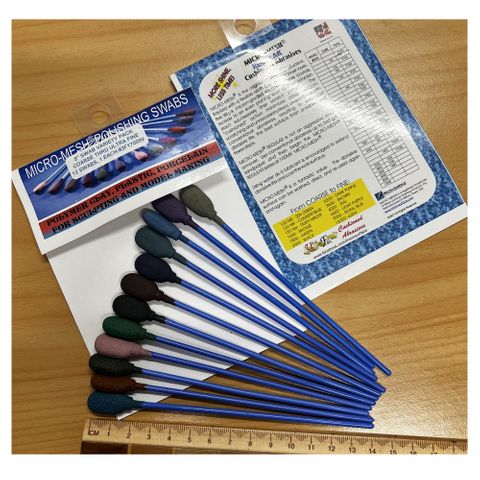 Micro-Mesh® Polishing Swabs 5" set of 12