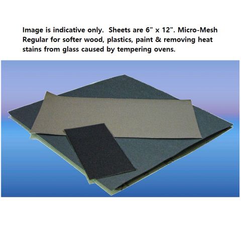 Micro-Mesh® Sheets, Individual, Regular 6" x 12" (1) 1500G