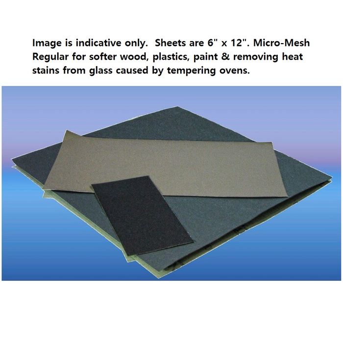 Micro-Mesh® Sheets, Individual, Regular 6" x 12" (1) 1500G ***