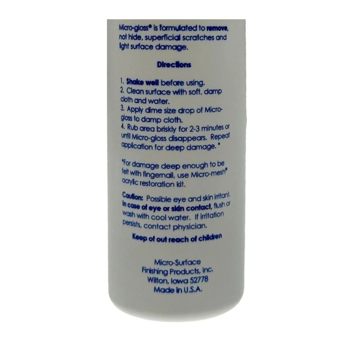 Micro-Mesh® Micro Gloss 1 Micron Polish 2oz (59mL)