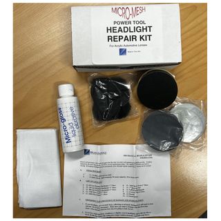 Micro-Mesh® Acrylic Headlight Drill Kit