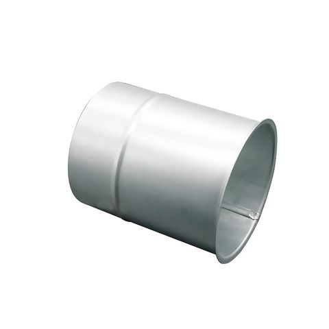 Steel Duct to Flexible Hose connector 100mm, 145mm long