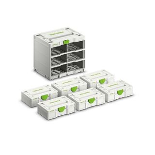 Festool Systainer Rack SYS3 - RK/6 M 337 - Set