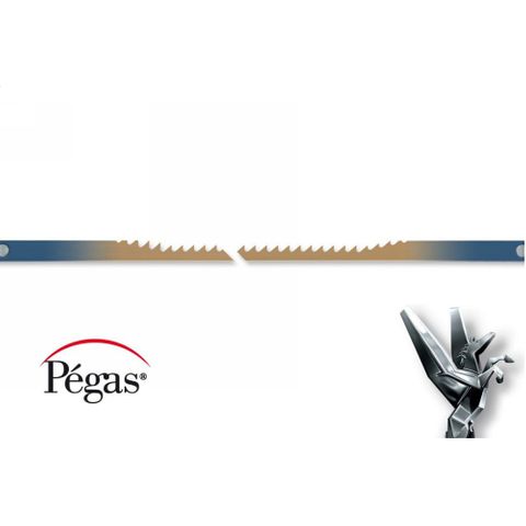 Pegas Pinned Regular Tooth Coping Saw 6.5" Blades - 20 TPI