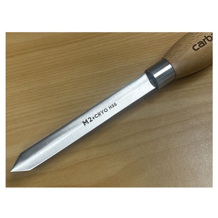 Carbatec Cryogenic M2 HSS Diamond Parting Tool
