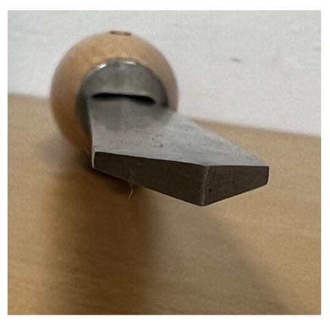 Carbatec Cryogenic M2 HSS Diamond Parting Tool