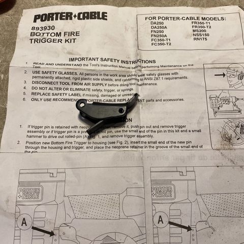 Trigger Bottom Fire Kit  ***