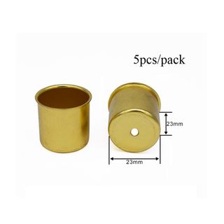 Gold Candle Cups - 5 pack