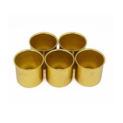 Gold Candle Cups - 5 pack
